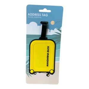 MANDARINA DUCK Address Tag / Porta indirizzi per valigia SZM01 - Imagen 1 de 8