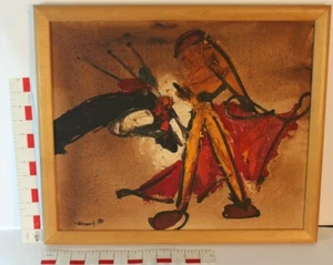 JOSE VILLANUEVA BERRUEZO (Spain,1941-2018) Bullfight - Picture 1 of 6
