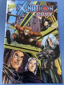 Marvel Comics X-NATION 2099 #1 Folie umlaufendes Cover 1996 1. DRUCK NEU UNGELESEN - Bild 1 von 14
