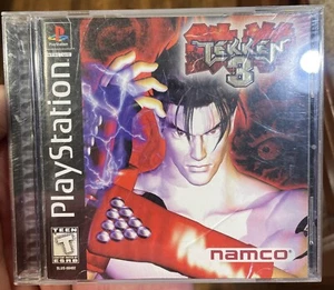 Tekken 3 Black Label (Sony PlayStation 1, 1998, PS1) CIB Complete - Free Ship - Picture 1 of 5
