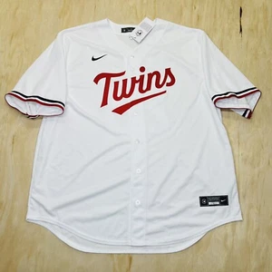 NEW DEFECT XXL Royce Lewis #23 Minnesota Twins Nike Home White Replica Jersey - Picture 1 of 13