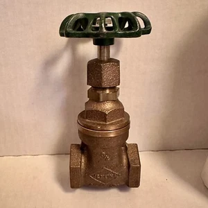 Shut-off Valve 3/4" JENKINS BROS FIG. Bronze Shut Off Gate Valve 150 WSP 300 OWG - Picture 1 of 6