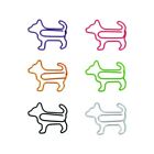 Adorable Dog Shaped Bookmark Cute Memo Clips Office Accessories  Home