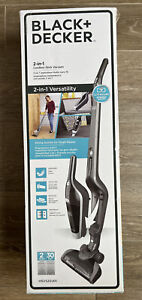 New BLACK + DECKER 18V Lithium Cordless 2 In 1 Stick and Hand Vacuum HSV520J01
