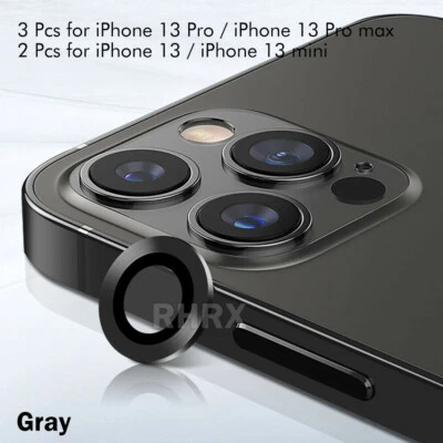 Metal Camera Lens Protector for iPhone17 16 15 14 13Pro Max Lens Original Design - Image 1 of 4
