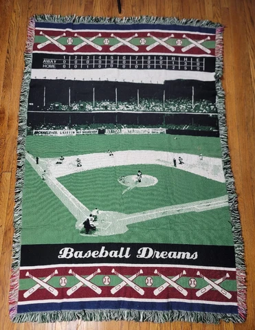 MLB Baseball Baseball Dreams Tapestry Throw Blanket Cover