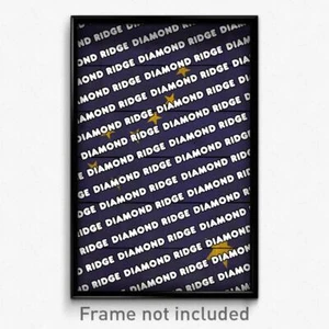 Diamond Ridge Alaska Poster (AK City Souvenir 11x17 Town Print) - Picture 1 of 1