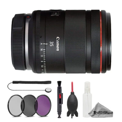 Lente Canon RF 35 mm f/1,4 L VCM - Paquete esencial de 7 piezas Foto 1 de 4