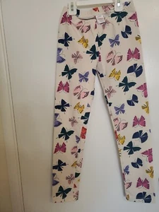NWOT Hanna Andersson Classic Butterfly print Leggings 140 US 10 - Picture 1 of 3