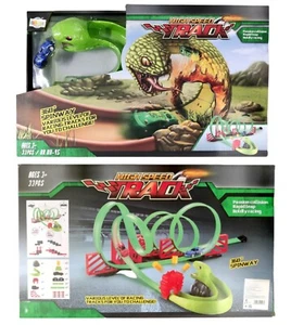 High Speed Snake Racing Car Track Set Playset 360 Degree Spin Loop Kids Gift Toy - Picture 1 of 3