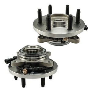 2 Front Wheel Hub Bearings For Ford F-150 2009 2010 4X4 4WD XLT XL Lariat 5.4L - Foto 1 di 11