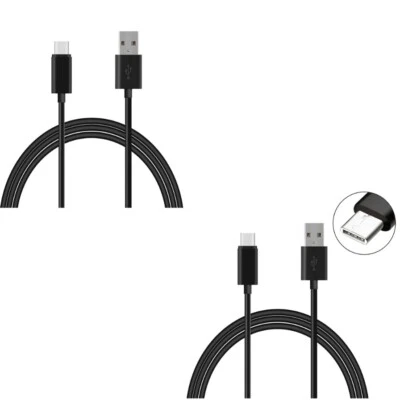 Cable cargador USB de 6 pies y 10 pies cable de alimentación tipo C cables de sincronización para teléfonos USB-C Foto 1 de 3