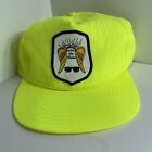 Vintage Johnny Angel And The Halos Hat Yellow Snapback The Sportsman Oldies New