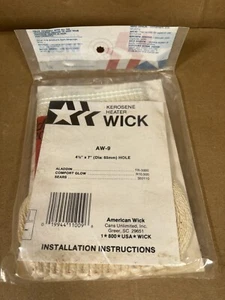 American Wick Petroleumheizung Ersatzdocht AW-9 NOS - Bild 1 von 3