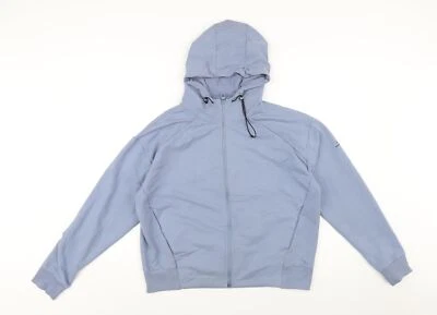 Venice Beach Womens Blue Cotton Full Zip Hoodie Size XL Zip - Image 1 of 4