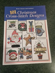 101 Christmas Cross Stitch Designs Better Homes & Gardens Booklet - Picture 1 of 2