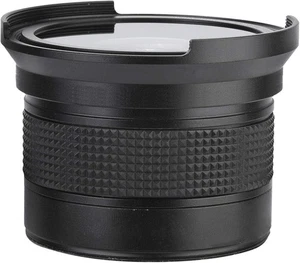 Accesorio de lente Lightdow .35X Fisheye HD, lente gran angular, rosca trasera de 58 mm - Imagen 1 de 15