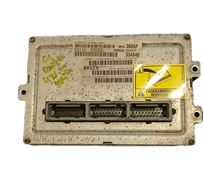56040360AF 2000 00 DODGE DAKOTA 4.7L V8 AT ENGINE COMPUTER ECM PCM ECU 56040360 - Image 1 of 4