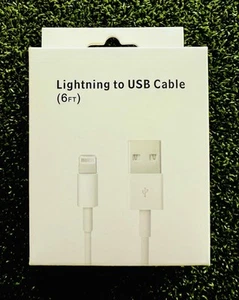 USB-A to 8 Pin Charging Cable 2M White - Picture 1 of 3
