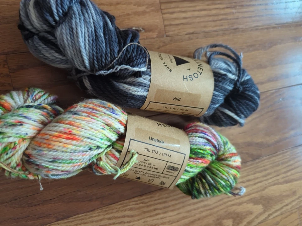 Madelinetosh Triple Twist Aran Peso 130 Yardas Ea Juego de 2 Vacíos/Desatascados  Foto 1 de 2