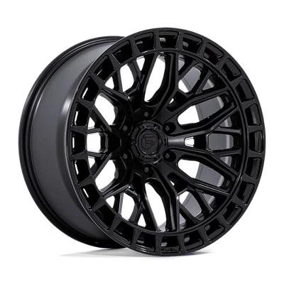 Fuel FC869 Sigma 20x10 -18 Blackout & Gloss Black Wheel 6X139.7 6X5.5 (QTY 4) - Imagem 1 de 4