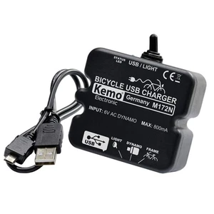 KEMO M172N Fahrrad Power Charge Controller USB Anschluss für Handys, Navi - Bild 1 von 9