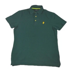 SWAG Embroidered Skull Logo Golf Polo Green Men's Size Medium - Picture 1 of 12