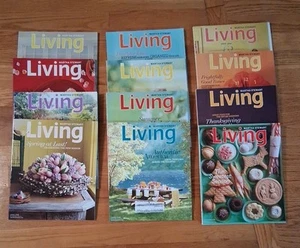 2008 Full Year MARTHA STEWART LIVING Magazine Recipes Gardening 12 Issues - Picture 1 of 5