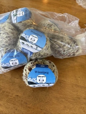 9 madejas pestañas crema marrón caqui enrejado escalera cinta hilo 50 g/68 yardas cada una Foto 1 de 4