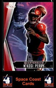 2022 SAGE HIT N'Kosi Perry #43 Red - Picture 1 of 2