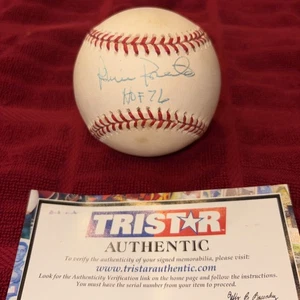 Robin Roberts Signed OML Baseball w/ HOF 76 Inscription Tristar Authenticated - Picture 1 of 7