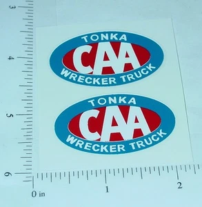 Pair Tonka Canada CAA Towing Service Stickers TK-161 - Picture 1 of 1
