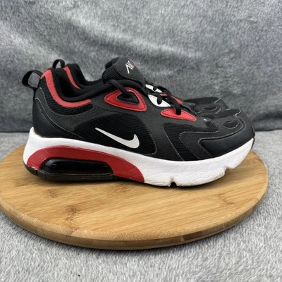 Nike Air Max 200 Zapatos Niños Talla 6Y Negro Rojo Tenis de Baloncesto AT5627-007 Foto 1 de 4