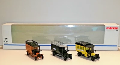Märklin 1:87 H0 Post-Omnibus 3er Set Oldtimer 500 Jahre Post OVP 1898 - Bild 1 von 4
