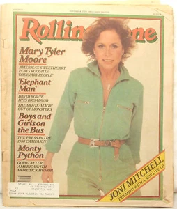 ROLLING STONE MAGAZINE 330 11/13/80 mary tyler moore monty python david bowie XO - Picture 1 of 1