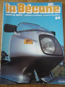 * LA BECANE 89 * Revue MOTO PEUGEOT PATON RENZO PASOLINI CROSS GAULT-PERCHE BMW - Picture 1 of 1
