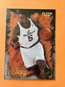 Juwan Howard 1996-97 Fleer Hardwood Leaders #148 Wizards Basketball Card - Picture 1 of 2