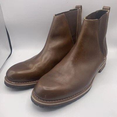 Casco Hombre The Holt Chelsea Boot Cuero Balthazar Natural Oscuro Talla 13 Foto 1 de 4