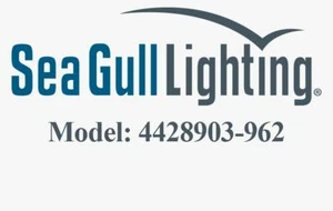 Sea Gull 4428903-962 Franport Brushed Nickel Wall Bath Fixture Wall Light - Picture 1 of 1