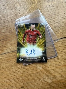 2023-24 Topps Chrome UCC Franck Ribery Gold Lazer /50 Bayern München - Bild 1 von 2