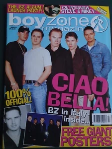 Boyzone Official Magazine Issue 27 -Complete with all posters & free giant poste - Picture 1 of 4