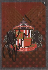 PAUL BRACEWELL FIRMATO SUNDERLAND 2010/2011 'EMBLEM' MATCH ATTAX TRADING CARD + CERTIFICATO DI AUTENTICITÀ - Foto 1 di 1