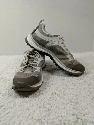 Keen Shoes Women Hiking Trail Sneakers size 6.5 off-white/grey/beige/brown - Image 1 of 4