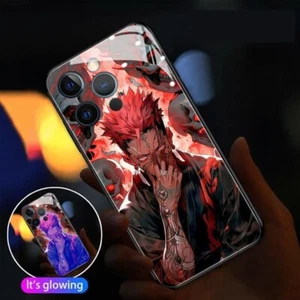 Jujutsu Kaisen Für iPhone 11 12 13 14 15 16 Case Hülle Schutzhülle Beleuchtung - Bild 1 von 1