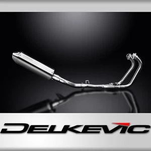 Suzuki GW250 Inazuma 2013-17 Complete Exhaust 2-1 13" Tri-Oval Stainless Muffler - Bild 1 von 5
