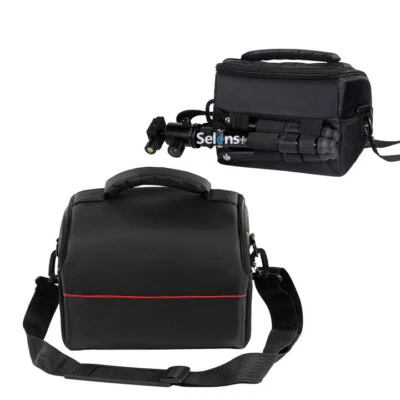Camera Shoulder Bag Case DSLR Waterproof Shockproof For Canon Nikon EOS Sony - Image 1 of 4