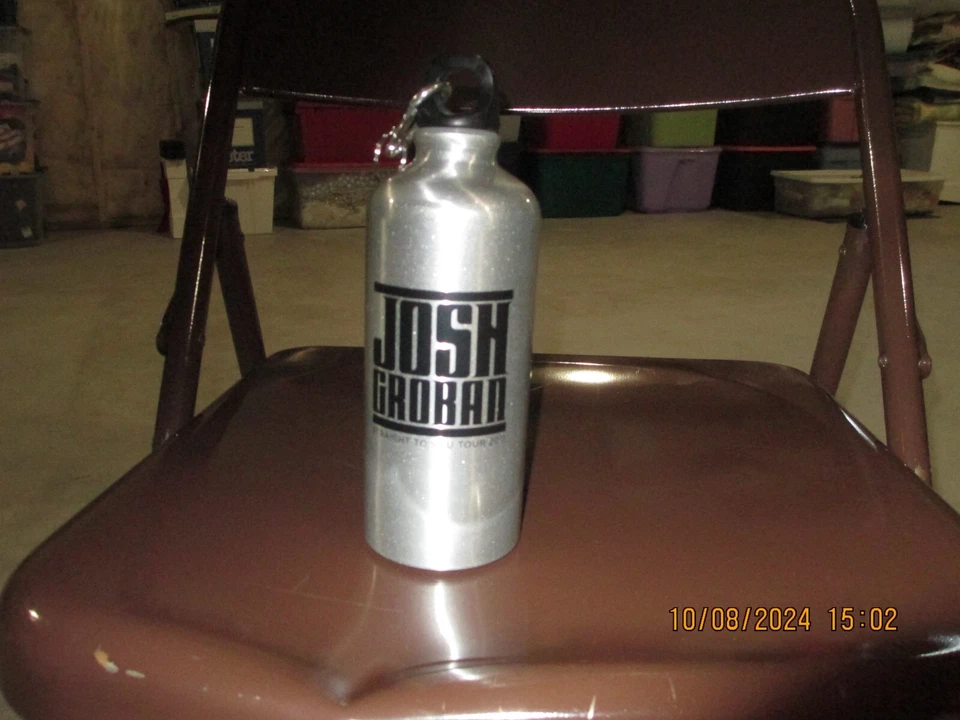 Josh Groban Straight To You Tour 2011 Stainless Water Bottle - Image 1 of 1
