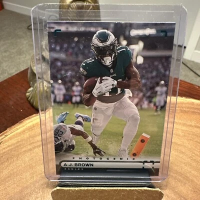 2022 Panini Chronicles - Photogenic Teal #PH-11 A.J. Brown - Image 1 of 3