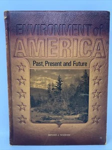 Environment Of America - Bernard J. Wakeham Leatherbound HC 1971 Lithographs - Imagen 1 de 12