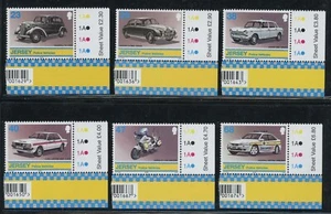 Jersey 2002 Police Vehicles set Sc# 1029-34 NH - Picture 1 of 1